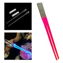 Portable LED Light Up Chopstick Kitchen Dinning Sushi Light Gifts Food Safe mėlyna