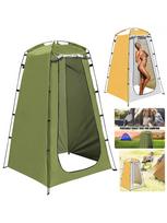 Pop Up Privacy Tent For Outdoor Shower Toilet Changing Camping Beach Hiking armijos žalia spalva