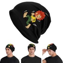 Pumuckl Is An Invisible Goblin  Unisex Adult Beanies Caps Knitted Bonnet Hat Warm Fashion Autumn Winter Outdoor Skullies Hats One Size black