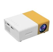 YG300 išmanusis projektorius WiFi automatinio fokusavimo Bluetooth Android LED HD projektorius, skirtas 1000 liumenų namų kino lauko nešiojamam projektoriui AU Plug geltona