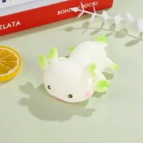 1pcs Axolotl Squeeze Ball Cute Fish Relax Cartoon Antistress Squishy Stress Relief Slow Rising For Adult Kids Stretch Toys balta