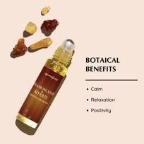 Smilkalų ir miros dervų aliejaus rutuliukas, 10 ml, Aromafume brown