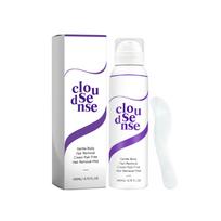 Gentle and deep hair removal spray, mild and low-irritation, dense and easy to apply, convenient for wiping on limbs and underarms white