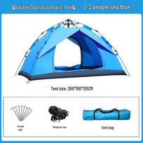 Automatic Outdoor Camping Tent - Quick Open, Folding for Beach or Picnic Tent Only blue