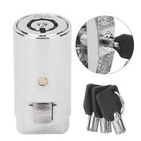 For Automatic Zinc Alloy Lock Cylinder for Vending Machines and Safe Boxes Includes One Lock and Three Unique Keys China Mainland white