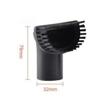 1Pcs Replacement Attachment 32/35/44/50Mm Vacuum Cleaner Dust Brush Home Round Brush Head Parts Crevice Brush Accessories black