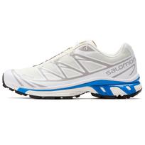 Salomon XT-6 Lace Letter Color Block Leather Low Top Casual Trail Running Shoes Unisex sneaker Vanilla L47381700 36⅔ white