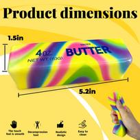 Peanut Shaped Squishy Pinch Toy - Butter Chocolate Flavor Slow Rebound Stress Relief