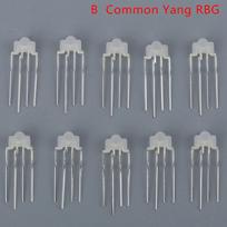 10pcs Mechanical keyboard light RGB LED 4pin RBG lamp full-color for kailh OTM Gateron Greetech switch keycool Razer keyboard Common Yang RGB gray