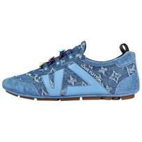 LOUIS VUITTON Sneakerina Low top Casual Shoes Women's Blue 1AJJQT 35.5 mėlyna