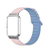 Compatible with Xiaomi Smart Band 10 Pro: Metal Frame Standard & Ceramic Version with Magnetic Silicone I-shaped Strap. Standard