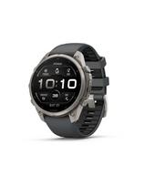Garmin Fenix 9 Pro 47mm – Titano spalvos grafito su juodu dirželiu