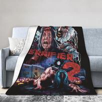 Terrifier Baisus Filmas Antklodė Kokybiška Minkšta Šilta Mesti Antklodę Žiema Vaikas Sofa Kėdė Sofa Lova Naujiena Patalynė 30x40in black