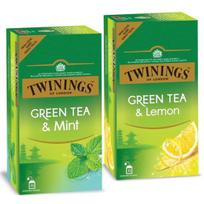 Twinings Žaliosios arbatos Super taupymo rinkinys (Mėta ir citrina 25S) - Krepšiai, 0,2 kg green