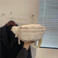 Chest Bag Banana Bag for Women Sling Crossbody Waist Pack Canvas Running Waist Bag Casual Fanny Packs Sport Half Moon Belt Bag One Size balta
