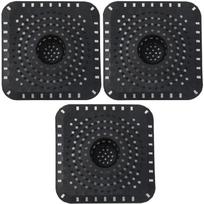 Not Clog Drain Guards Flexible Silicone Hair Catcher Reusable Strainer Odor Prevention Simple For Sink Shower Bathtubs juoda
