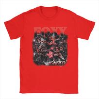 Men TShirt Vintage Five nights FNAF Foxy Novelty Cotton Tee Shirt Short Sleeve  T Shirts O Neck Tops Gift Idea S black