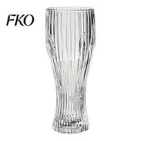 Odor Resistant Beer Cup Football Glass, 300ml/450ml Capacity Transparent Craft Mug Smooth Inner Wall Glass for Home Bar, Soccer Tumbler Sports L B