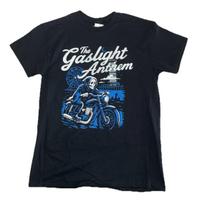 The Gaslight Anthem T Shirt M Black Grim Reaper Motorcycle Hot Topic NEW XXL blue