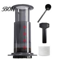 Portable Espresso Maker Manual Coffee Maker, Pour-Over And Style Press, Compact Press Brewing Lightweight Compression Cup for Office Camping