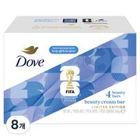 Dove X FIFA Cleansing Beauty Cream Bar, 90g, 8 pcs blue