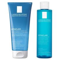 La Roche-Posay Effaclar Purifying Foaming Gel 200ml + Astringent Lotion 200ml, 1 Set