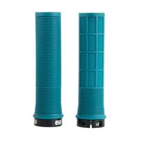 Dviračio vairo rankenos OXFORD Lock-on grips blue