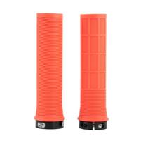 Dviračio vairo rankenos OXFORD Lock-on grips orange
