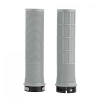 Dviračio vairo rankenos OXFORD Lock-on grips grey