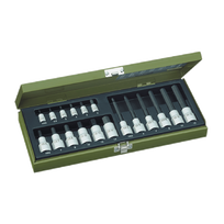 Antgalis galvutė rinkinys PROXXON 23100 18pcs