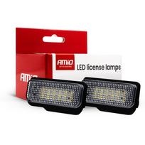 Valstybinio numerio LED apšvietimas AMIO 04559 CLP16 Mercedes-Benz