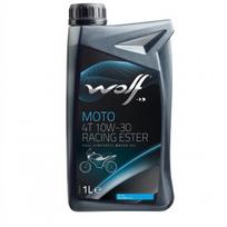 Motociklo variklio alyva WOLF MOTO 4T 10W30 RACING ESTER 1L