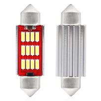 LED lemputė AMIO 01289 SV8.5 C5W C10W C3W 36mm 12V 24V