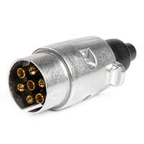 Priekabos kablio lizdas AMIO 01255 7 pin 12V 24V