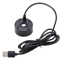 5V USB ventiliatorius su rūko generatoriumi ir LED, skirtas oro kondicionieriams, namų dekoravimui, vandens rūko mašina, spalvoti šviestuvai, kraštovaizdžio purškiklis Nebulizer