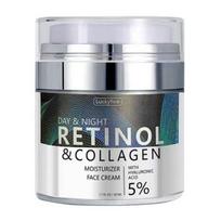 50ml Veido kremas Retinolis Senėjimą stabdantis veido drėkinamasis kremas nuo raukšlių kolageno vitamino E naktinis kremas, atgaivinantis greitai įsigeriantis, nedirginantis veido kremas balta