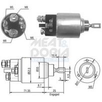 Starterio solenoido jungiklis MEAT & DORIA 46075