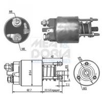 Starterio solenoido jungiklis MEAT & DORIA 46081