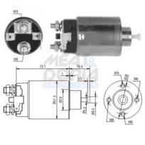 Starterio solenoido jungiklis MEAT & DORIA 46124