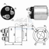 Starterio solenoido jungiklis MEAT & DORIA 46148