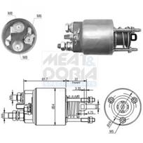 Starterio solenoido jungiklis MEAT & DORIA 46152