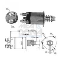 Starterio solenoido jungiklis MEAT & DORIA 46329