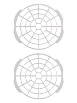Dust And Insect Screen Exhaust Duct Protector Portable AC Duct 130mm