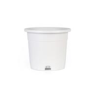 Breathable Anti-Root Rot Plastic Decorative Flower Pots for Balcony - Modern Imitation Ceramic Design, Customizable