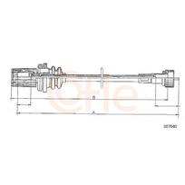 tachometro velenas COFLE S07040