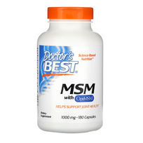 Doctor's Best MSM with OptiMSM 1000 mg 180 caps