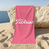 Sportinis Golfo Kamuolys Golfo T-Titleist Rankšluostis Paplūdimiams Jogos Studijoms Sporto Salėms Karštoms Versmėms Baseinams Ir Piknikams STJ80x160CM