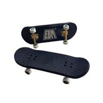 Finger Deck 32mm/34mm Professional Fingerboard Wood Mini Skateboard Complete Set For Tricks Flipping Grinding Collectible Toy black