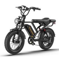 Elektrinis dviratis Fat Bike Header BK20 – Nuimama baterija 48V 15Ah, Juodas