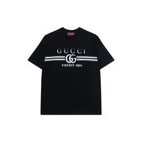 GUCCI Medvilnės trikotažas GUCCI spaudinio marškinėliai 785345-XJGKJ-1070 S white